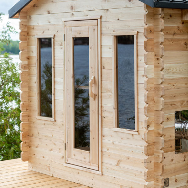 Leisurecraft Georgian Cabin Sauna Electric