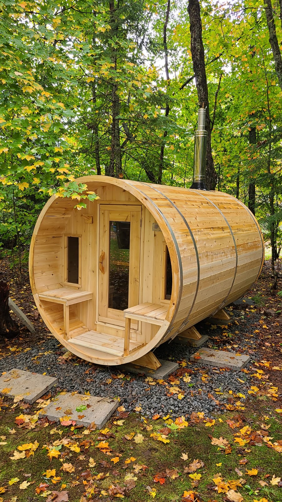 Leisurecraft Tranquility Barrel Sauna