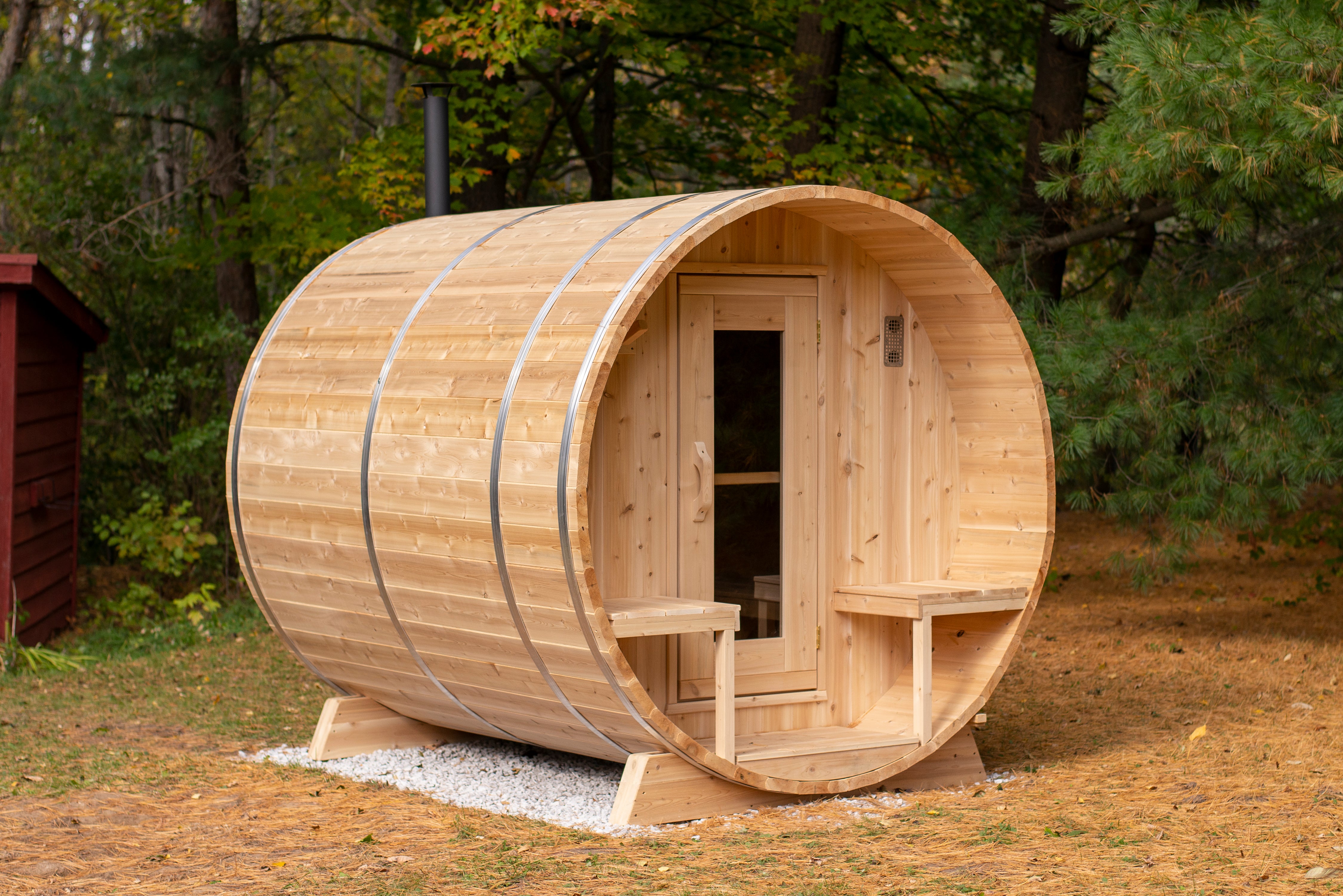 Leisurecraft Serenity Barrel Sauna