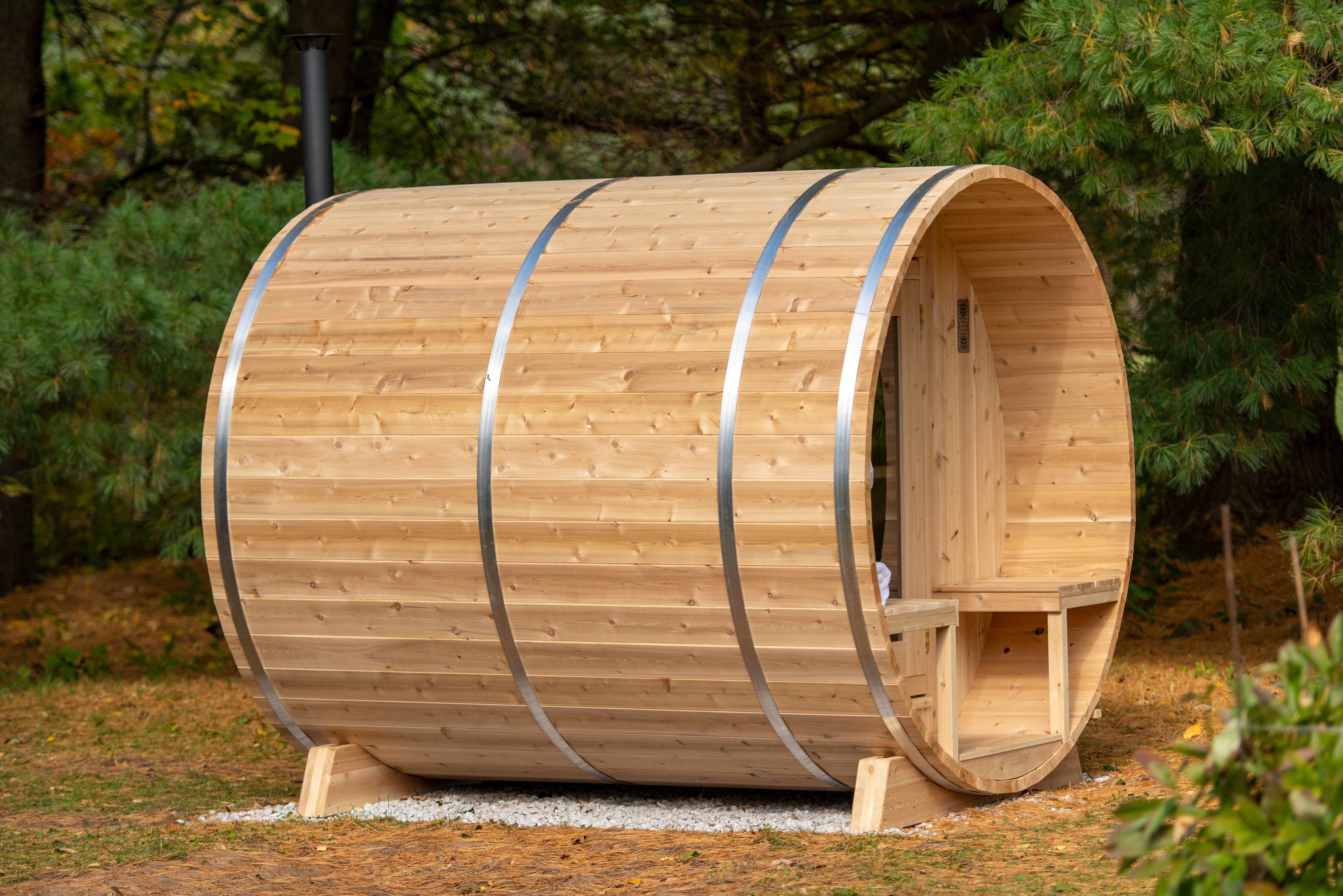 Leisurecraft Serenity Barrel Sauna