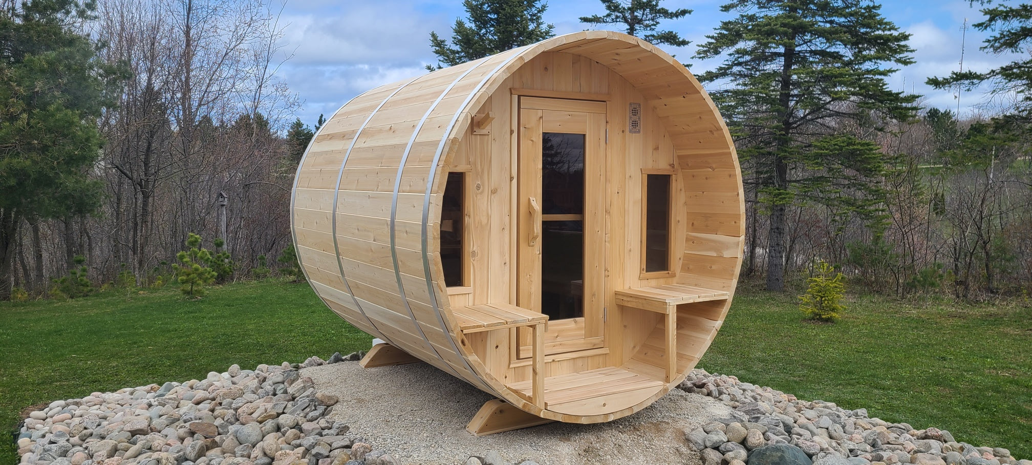 Leisurecraft Tranquility Barrel Sauna