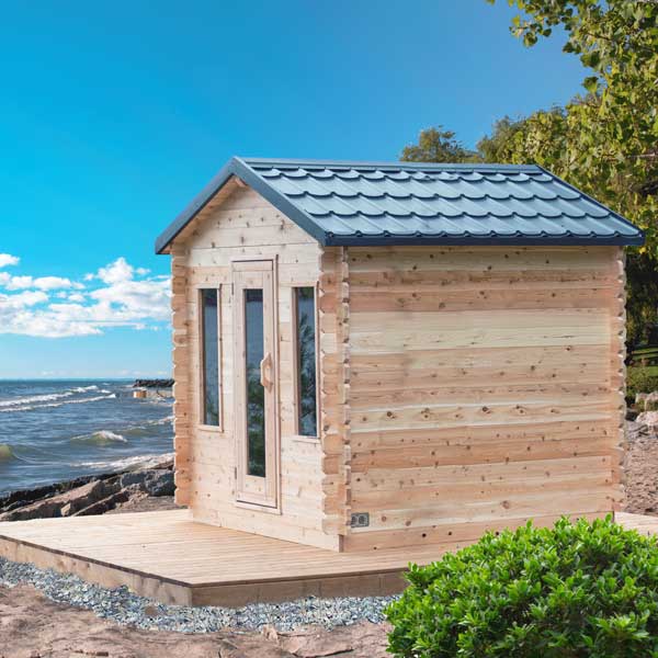 Leisurecraft Georgian Cabin Sauna Electric