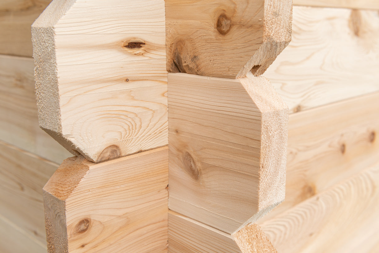 Leisurecraft Georgian Cabin Sauna Wood Burning