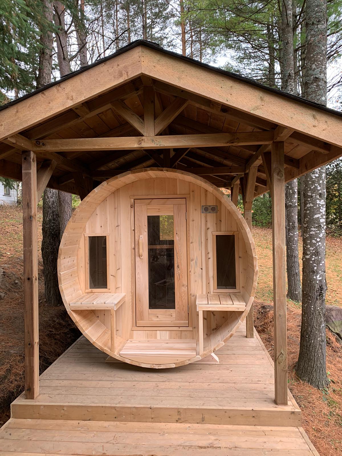 Leisurecraft Tranquility Barrel Sauna