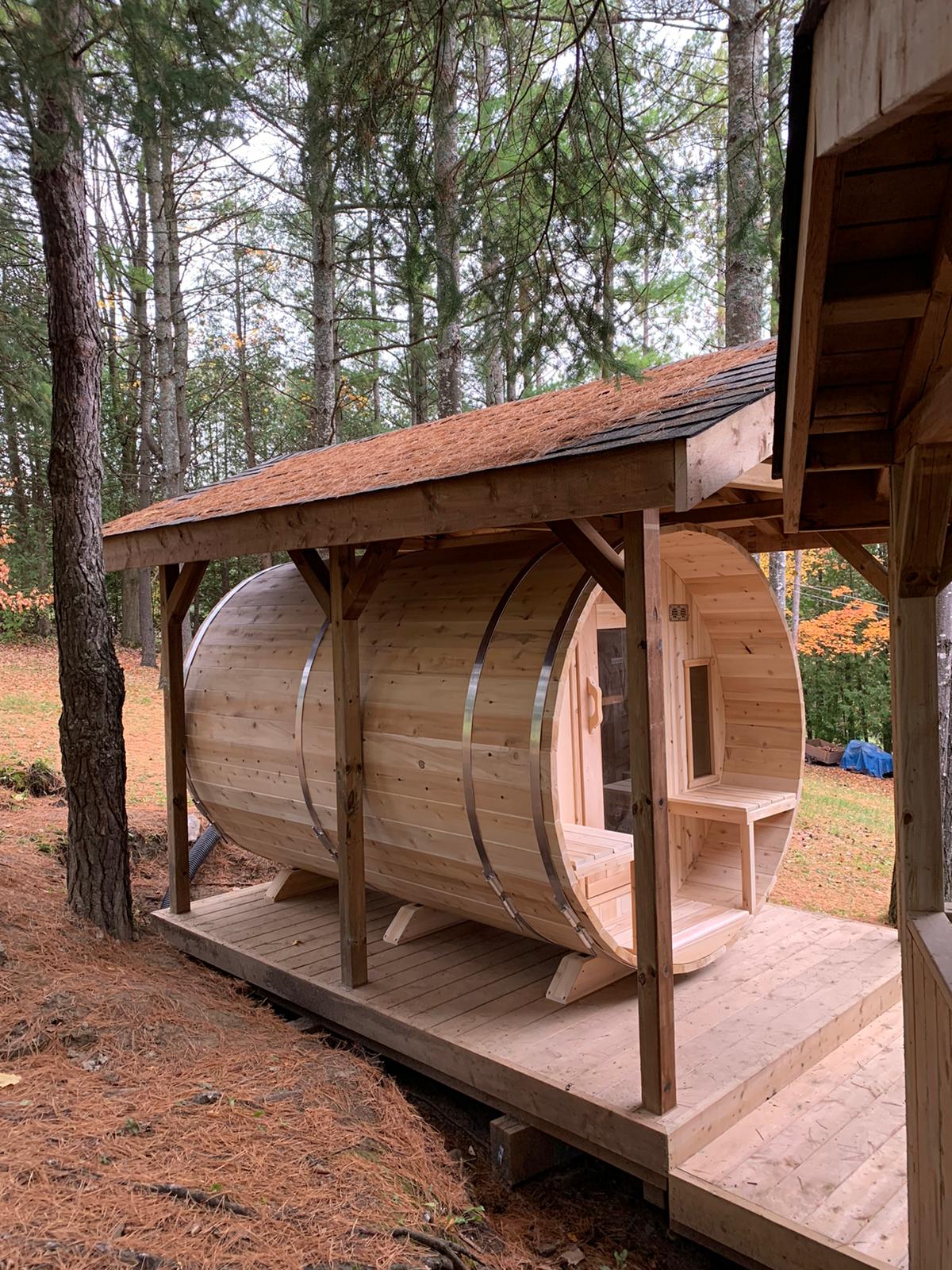 Leisurecraft Tranquility Barrel Sauna